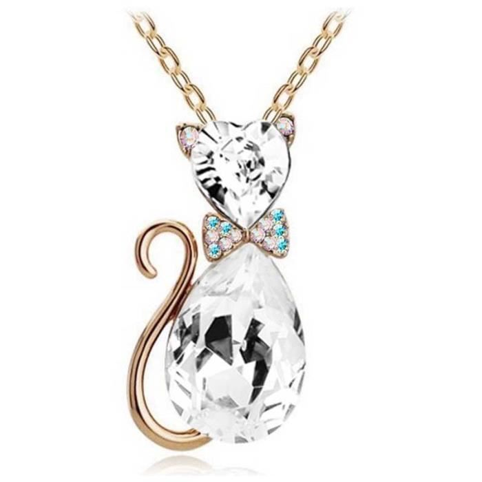 Ornements Accessoires à Suspendre Champagne Boucle pour Femme et Fille Cadeaux 11 * 4cm Portefeuille Sac Nowbetter Porte-clés avec Pendentif en Forme de Chat Mignon en Cristal pour Voiture 