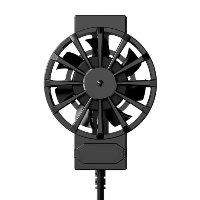 VENTILATEUR REFROIDISSEMENT CONSOLE,BlackRadiateur de téléphone