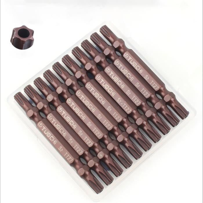 Lot De 10 Tournevis Hexagonaux Bondhus - Extrémité Sphérique - Standard (SAE) - Occasion