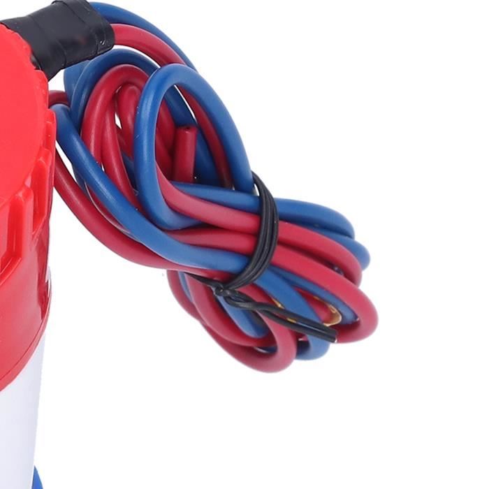 Pompe De Cale Automatique 24V Ausla – Submersible Avec Flotteur Intégré, Débit 2.84 M³/h, Pour Bateau, Camping-car Et Piscine