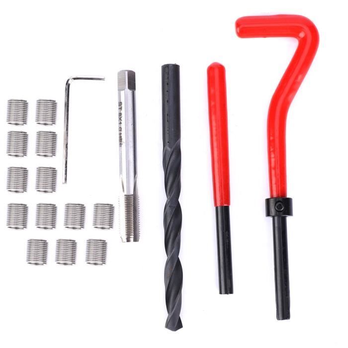 Kit De Réparation De Filetage Hélico - Inserts Acier Inox 304 - Du M1,6 Au M12 - Neuf