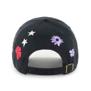 Casquette Enfant Tropicale Fleurs Bleues Baseball NY Hawai 7 a 12 ans