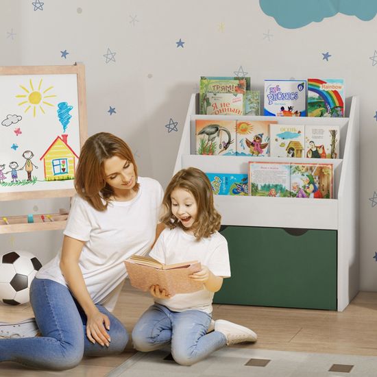 Ensemble bureau et chaise pour enfant - AIYAPLAY - 3 à 8 ans - compartiments et étagères ouverts - effet bois naturel - Maison Ensemble bureau et chaise pour enfant - AIYAPLAY - 3 à 8 ans - compartiments et étagères ouverts - effet bois naturel - Maison