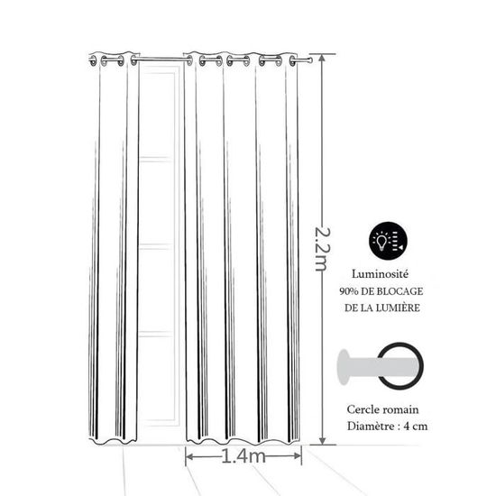 MAGZO Rideau de Porte Isolant Thermique 90 x 210 cm, Rideau de Porte à  Isolation Magnétique, Rideau Anti …
