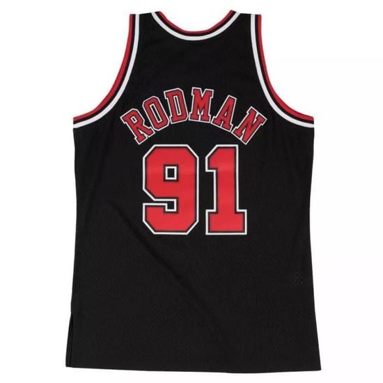 Maillot Vintage Chicago Bulls Dennis Rodman 1997-98 Mitchell & Ness Taille L - Neuf étiqueté