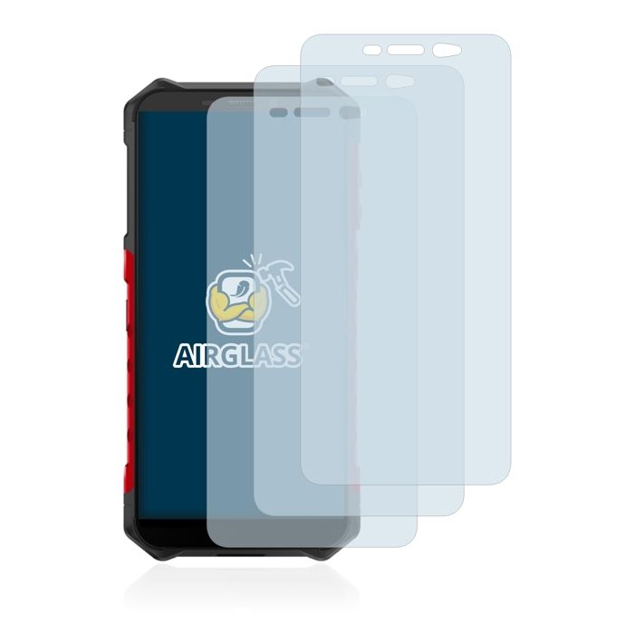 Protecteur D'écran AtFoliX FX-Hybrid-Glass 9H Pour Ulefone Armor X31 Pro - Anti-choc, Anti-rayures