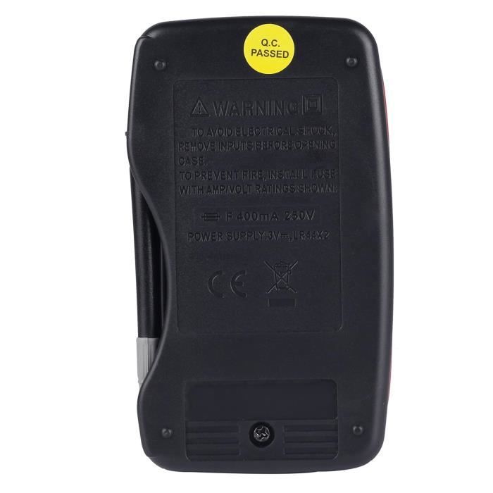 M320 Multimètre numérique portable Auto gamme DMM Testeur de Fréquence