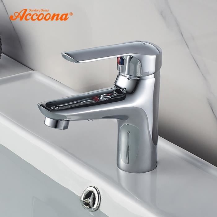 Accoona robinet de lavabo d'eau chaude et froide, robinets de lavabo ...