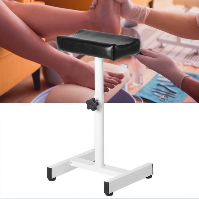 Chaise De Pédicure Avec Repose-pieds - Tabouret Massage Pieds Maison, Portable, 37,5x28x16,5cm, Design Ergonomique - 1