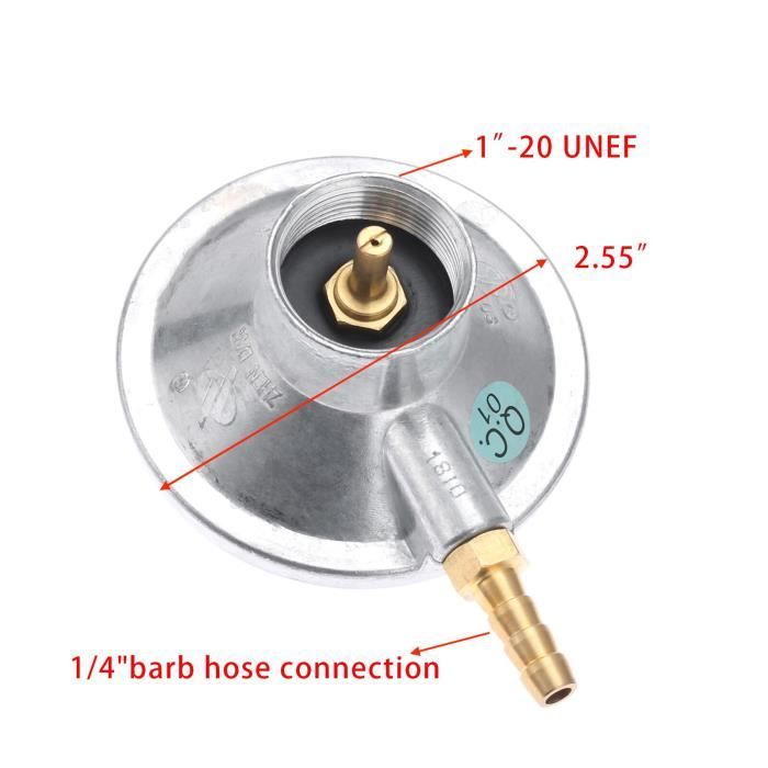 Kit De Soupape Sécurité Gaz Propane Basse Pression - Laiton, Thermocouple 600 Mm, Pour Chauffage Et Cheminée