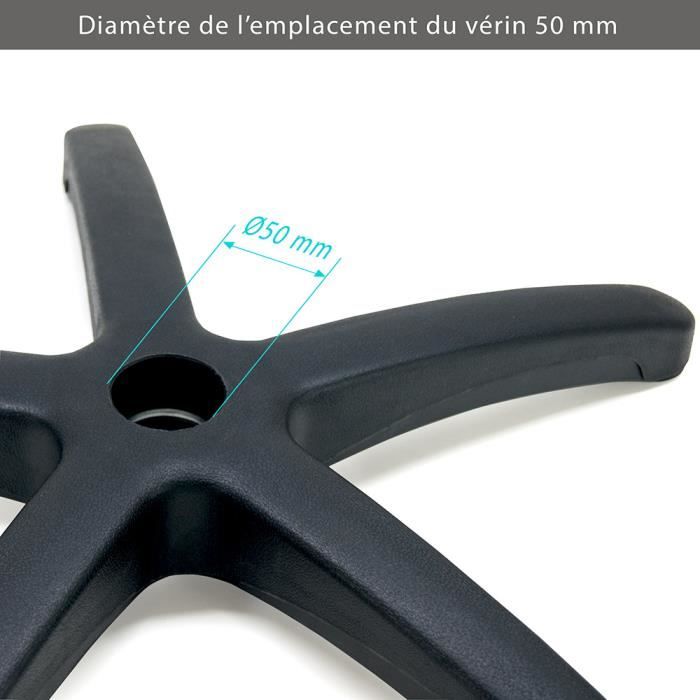 EJ.life Roulette à roulettes 5 pièces 2 pouces de remplacement PU