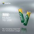 Piles rechargeables Ni-MH Accu Power 4x1,2V LR3 800mAh - VARTA - 56703101404-2