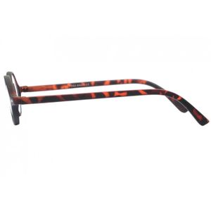 Lunettes De Lecture Rondes Vintage New Time – Grises – Dioptrie 2.5 – Unisexe