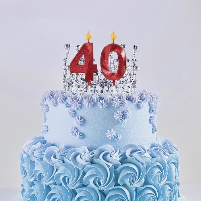 Bougie Chiffre 19 Or Rose Pailletée - Décoration Gâteau Anniversaire - Design 3D Éclatant