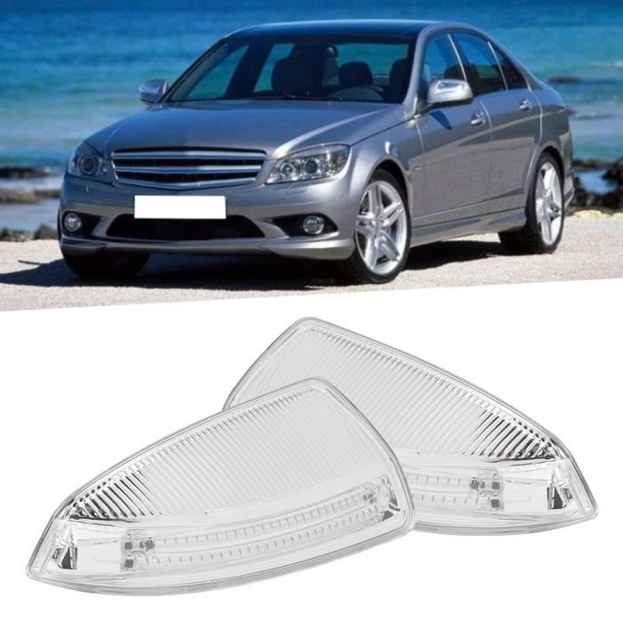 Rétroviseur Clignotant Pour Mercedes W204 - Compatible Gauche A2048200721 Ou Droit A2048200821
