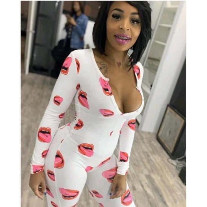 Combinaison pyjama femme best sale moulante