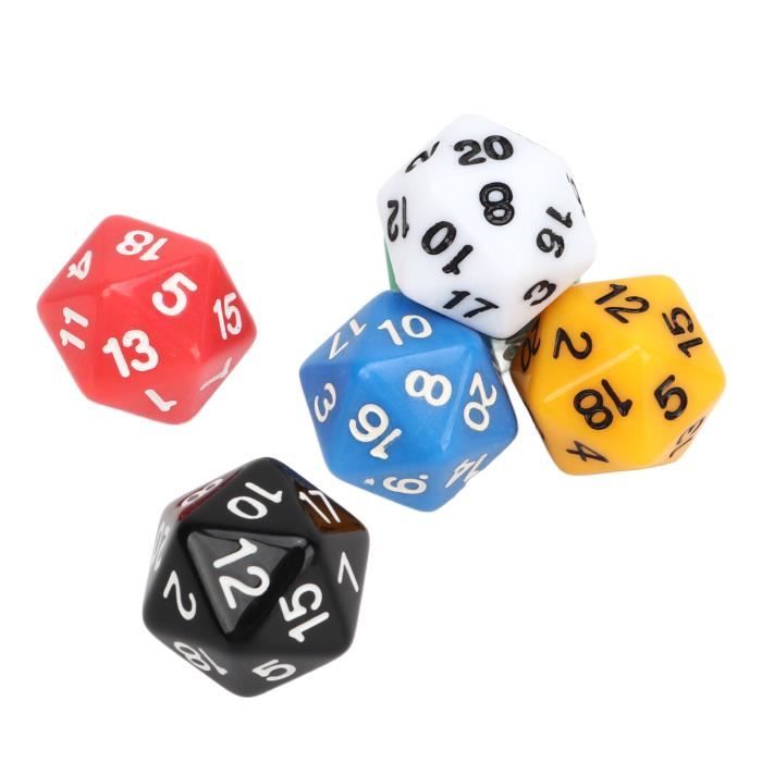 Set De Dés Avec Gobelet En Cuir PU - 5 Dés + Bloc De Jeu - Jeu Familial Pour Soirées, Voyages Et Fêtes