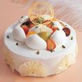 10 Pcs Gâteau Toppers Rond Acrylique Joyeux Anniversaire Choix De Fruits Table À Dessert  KIT DE DECORATION - PACK DE DECORATION-3