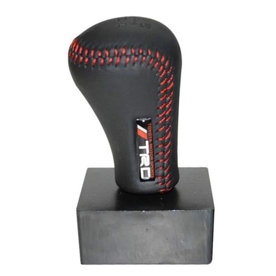 Pommeau De Levier De Vitesse En Cuir Et Alliage Pour Toyota RAV4 (6 Vitesses) - Personnalisation - Neuf