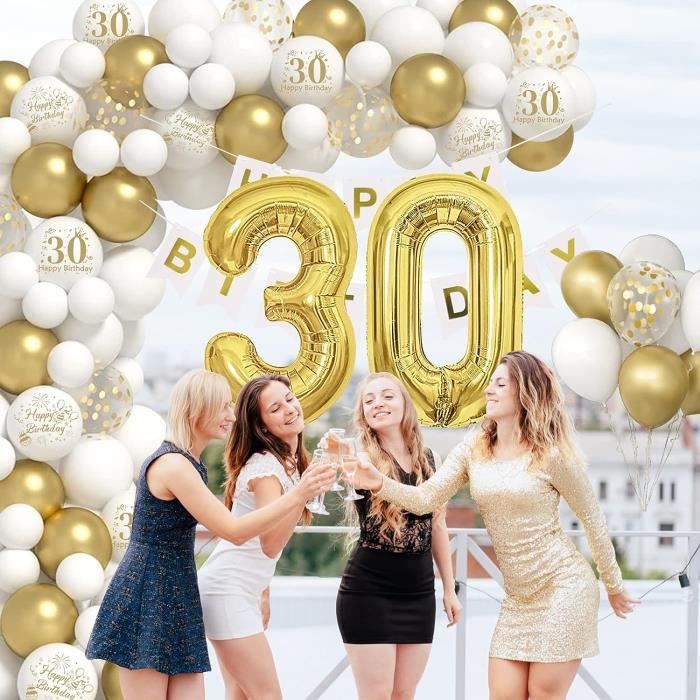 Deco Anniversaire 30 Ans Déco Anniversaire Photophores Festifs