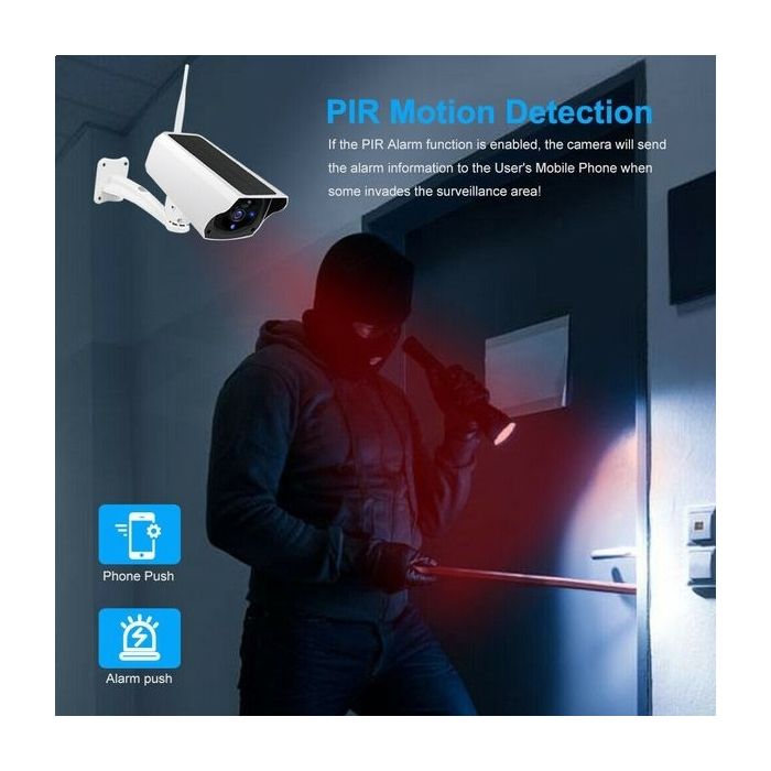 Caméra De Surveillance Solaire 3G/4G TotalCadeau CS68 - Mini Caméra Espion étanche