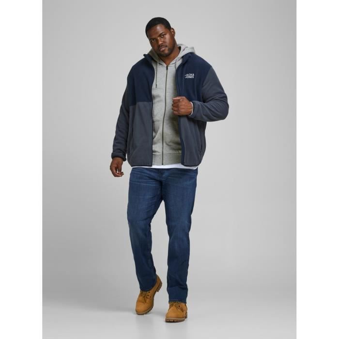 Lot De 2 Sweats à Capuche Jack & Jones Bleu Foncé/gris - Taille XS - Occasion Très Bon état
