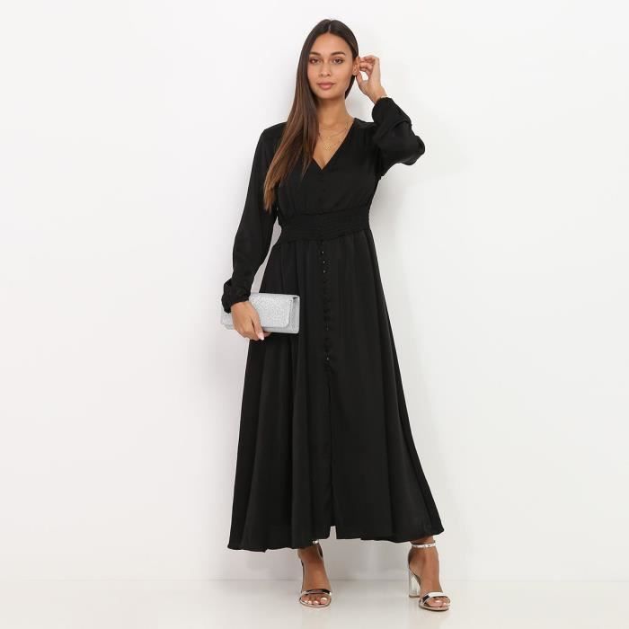 Robe longue patineuse top