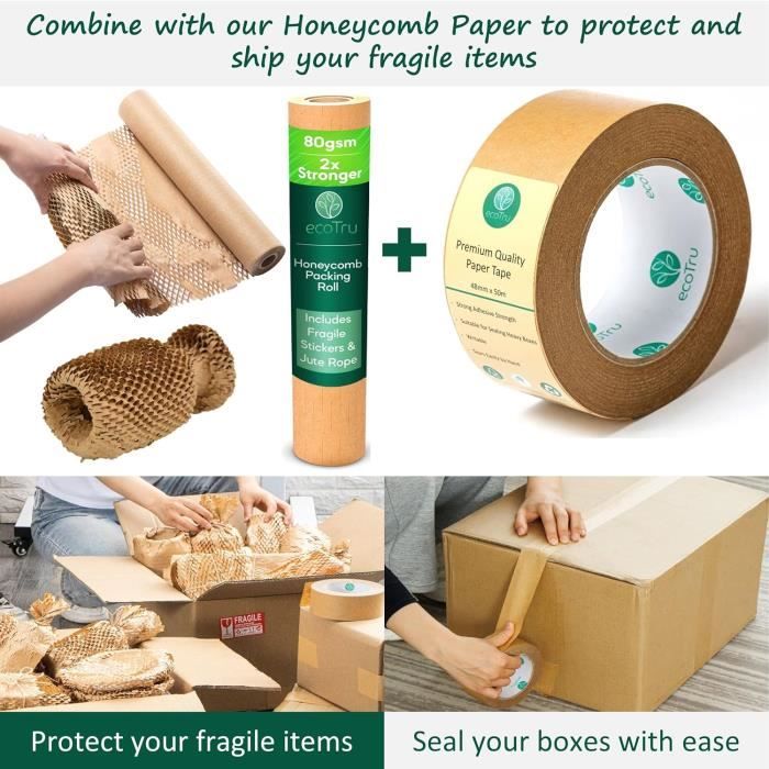 Dévidoir-coupeur Pour Ruban Kraft Gommé à L'eau - Distributeur Pratique Pour Emballage