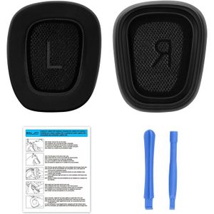 Coussinsets De Remplacement En Mousse Pour Casque Logitech G35 G930 G430 F450 - Couleur Bleue