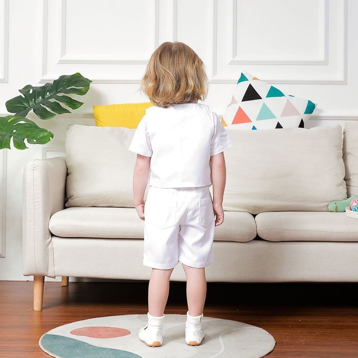 Costume Bapteme Bébé Garcon Tenue Eglise Bénédiction Formel été