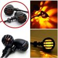 1 Seule Pièce Clignotant Moto Universal Motorcycle Lumière Lampe Indicatrice Pour Harley-0