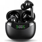Écouteurs Sans Fil Bluetooth 5.3 Étanche IPX5 Sportif Stéréo 30H d'Autonomie Micro Intégré(Noir) - ADTOBAST