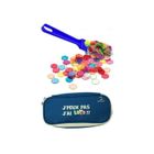 Cavernedesjouets Kit Loto Bingo 3 En 1 – Trousse + Bâton Magnétique + 100 Pions Aimantés – Accessoires Complets – Carte Tigre