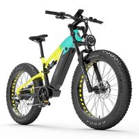 LANKELEISI RV800 Vélo électrique tout-terrain — Moteur Bafang 750 W — Batterie Samsung 20 Ah— Pneus tout-terrain 26*4.0 — jaune