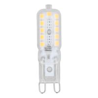 Pwshymi-Ampoule LED G9 Lot de 6 ampoules LED G9 5 W avec couvercle transparent 22 LED à deco ampoule Blanc chaud 110-140V