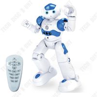TD® Robot intelligent télécommandé pour enfants Détection de gestes mode de programmation Télécommande infrarouge chante et danse