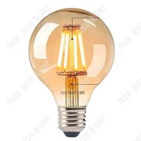 TD® Ampoule E27 à visser 8W 220V Ambre sarcelle Décoration lumineuse Ampoules électriques à l'ancienne Ampoule décorative vinta