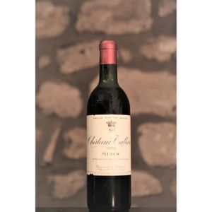 VIN ROUGE Vin rouge, Medoc, Château Taffard 1970 Rouge