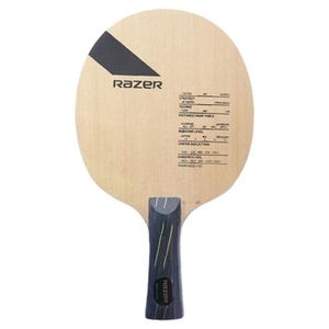 RAQUETTE DE TENNIS RAZER inj-Lame de raquette de tennis de table en bois pur,légère,pour entraînement professionnel,pour enfants- L2 Long handle