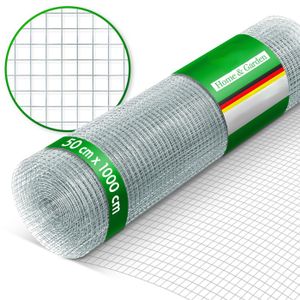 Orssmigs Grillage Fine Maille 152mm x 6m Grillage Inox Grille Anti Rongeur Maille en Acier Orssmigs Grillage Fine Maille 152mm x 6m Grillage Inox Grille Anti Rongeur Maille en Acier