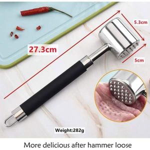 Attendrisseur de Viande Électrique Attendrisseur de Viande 450W avec 54 Lames en Acier
