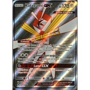 CARTE A COLLECTIONNER carte Pokémon 106-111 Katagami GX  170 PV - FULL A