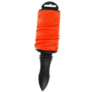 82m Builder jardin orange brique nylon ligne de chaîne sur bobine rotative te406
