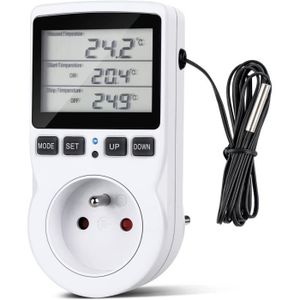 Programmable Plug thermostats Chauffage Régulateur de température Interrupteur-US 