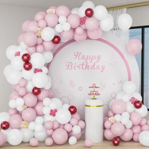 Arche Ballon Kit Avec Papillon Doré Rose Ballon Anniversaire Fille Rose  Décoration de Fête pour Filles Mariage de Fiançailles[J1173] - Cdiscount  Maison