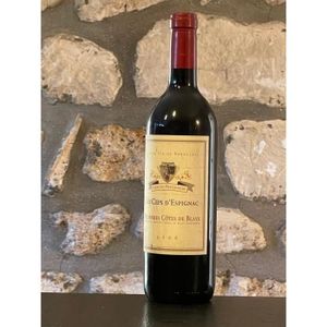 VIN ROUGE Vin rouge, Cote de Blaye, Les Ceps d'Ospignac 2006