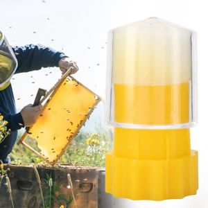 Yarnow Reine Abeille Cage en Plastique Reine Abeille Marqueur Portable Apiculture Outil Équipement pour Jardin de Ferme Violet 