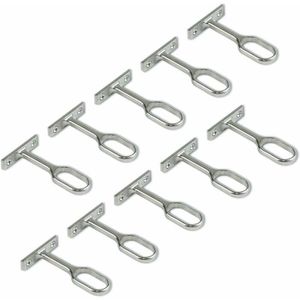 2x Support De Tringle à Visser Ovale Diamètre Intérieur 15mm En Zinc Chrom Meuble Penderie Armoire Placard Garde Robe Porte Manteau 58500231 2x Support De Tringle à Visser Ovale Diamètre Intérieur 15mm En Zinc Chrom Meuble Penderie Armoire Placard Garde Robe Porte Manteau 58500231