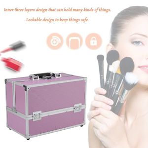 Malette De Maquillage Cosmetique Coiffure Esthetique Manucure