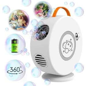 Acheter (Projecteur)Machine à bulles électrique à 76 trous, bulle de savon,  pour salle de bain, jouets d'extérieur pour enfants, nouveauté 2022
